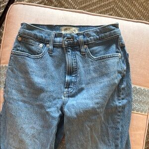 Madewell Women's Straight Leg Jeans - Light Blue